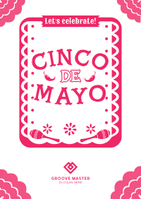 Cinco de Mayo Picado Greeting Poster Image Preview