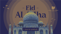 Eid Al Adha Temple Animation Design