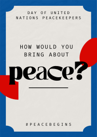 International Day Of United Nations Peacekeepers Favicon | BrandCrowd ...