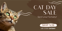 Cat Day Sale Twitter post Image Preview