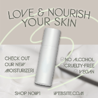 Skincare Product Beauty Instagram Post Design