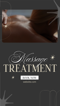 Hot Massage Treatment TikTok video Image Preview