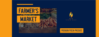Premium Farmer's Market Facebook Cover Design
