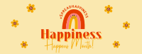 Spread Happiness Facebook Cover Design