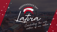 Latvia Independence Day Animation Image Preview