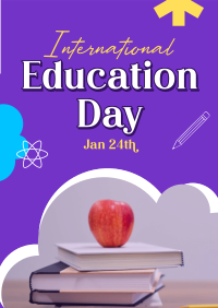 Education Day Learning Poster Design