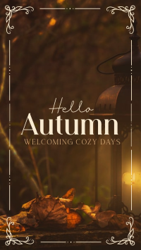 Hello Autumn Greeting YouTube Short Preview