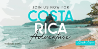 Welcome To Costa Rica Twitter post Image Preview