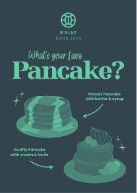 Classic and Souffle Pancakes Flyer Image Preview