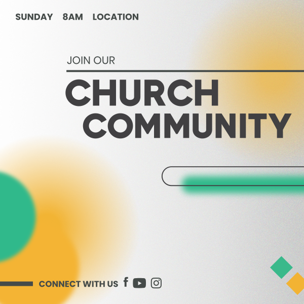Church Community Instagram Post Design Image Preview