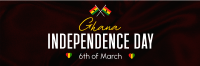 Ghana Independence Day Twitter Header Image Preview