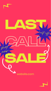 Final Call Discounts Instagram story Image Preview