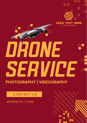 Drone Camera Service Poster Image Preview