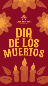 Dia de los Muertos Party Instagram Reel Design