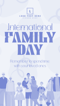 International Day of Families Instagram Story Design