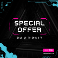 Cyber Sale Instagram Post Design