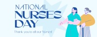 Nurses Day Appreciation Facebook Cover Design