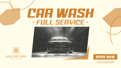 Carwash Full Service Facebook event cover Image Preview