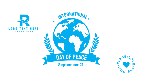 International Day of Peace Facebook Event Cover Design Image Preview