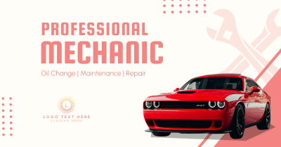 Professional Mechanic Facebook ad Image Preview