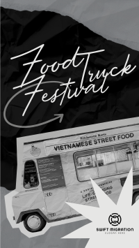 Food Truck Festival YouTube Short Image Preview