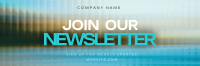 Textured Glass Business Twitter Header Image Preview