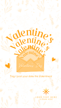 Valentine's Envelope Instagram reel Image Preview