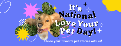 Flex Your Pet Day Facebook cover Image Preview