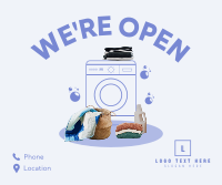 Laundry Clothes Facebook Post Design