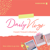Scrapbook Daily Vlog Instagram post Image Preview