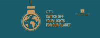 Earth Hour Lights Off Facebook cover Image Preview