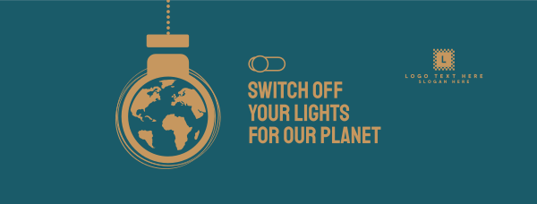 Earth Hour Lights Off Facebook Cover Design Image Preview