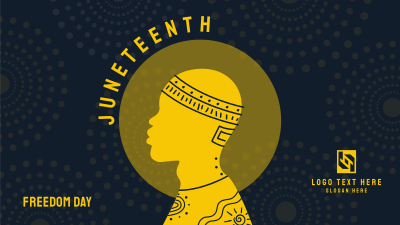 Beautiful Juneteenth Man Facebook event cover Image Preview