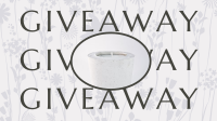 Candle Giveaway Facebook event cover Image Preview