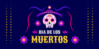 Dia De Los Muertos Twitter post Image Preview
