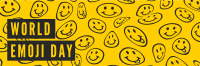 Trippy Emoji Twitter header (cover) Image Preview