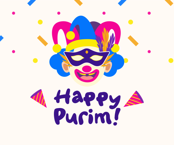 Purim Day Facebook Post Design Image Preview
