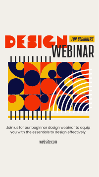 Beginner Design Webinar YouTube short Image Preview