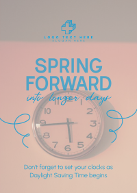 Daylight Saving Begins Poster Image Preview