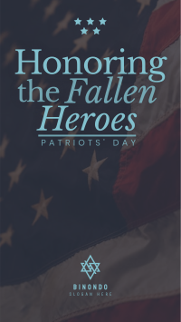 Honoring Fallen Soldiers Instagram reel Image Preview