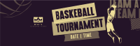 Sports Basketball Tournament Twitter header (cover) Image Preview