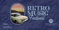 Classic Retro Hits Facebook Ad Design