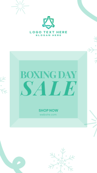 Boxing Day Sale Facebook Story Design