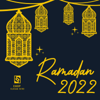 Ornate Ramadan Lamps Instagram post Image Preview