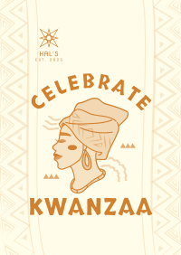 Kwanzaa African Woman Poster Image Preview