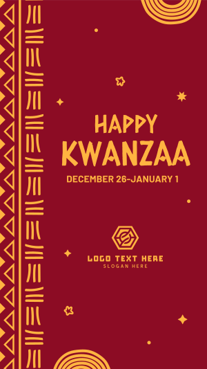 Magical Kwanzaa Instagram story Image Preview