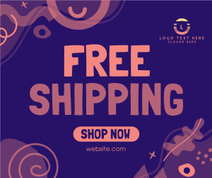 Quirky Shipping Promo Facebook post Image Preview