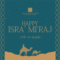 Celebrating Isra' Mi'raj Journey Instagram post Image Preview