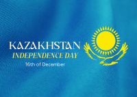 Kazakhstan Independence Day Postcard Image Preview