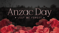 Anzac Poppies Video Image Preview